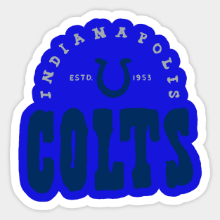 Indianapolis Coooolts 03 Sticker